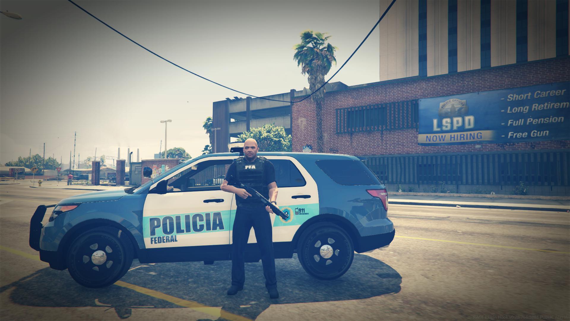  Ford  Explorer PFA Policia Federal Argentina GTA5 Mods com